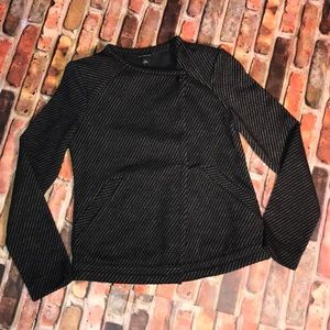 Ann Taylor tweed moto jacket (XS)